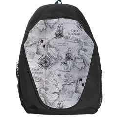 Vintage Cartography Atlas Nautical Map Backpack Bag by Cowasu