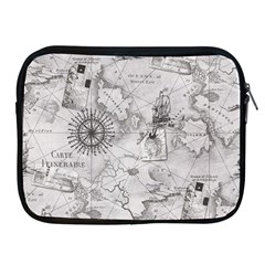 Vintage Cartography Atlas Nautical Map Apple Ipad 2/3/4 Zipper Cases