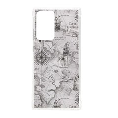 Vintage Cartography Atlas Nautical Map Samsung Galaxy Note 20 Ultra Tpu Uv Case by Cowasu