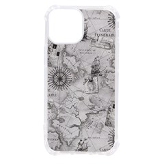 Vintage Cartography Atlas Nautical Map Iphone 13 Mini Tpu Uv Print Case by Cowasu