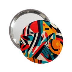 Colorful Abstract 2 25  Handbag Mirrors by Jack14