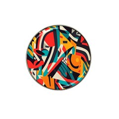 Colorful Abstract Hat Clip Ball Marker (4 Pack) by Jack14