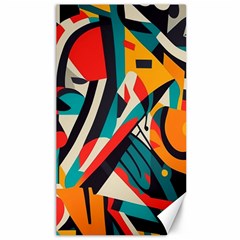 Colorful Abstract Canvas 40  X 72  by Jack14