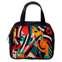 Colorful Abstract Classic Handbag (one Side) by Jack14