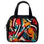 Colorful Abstract Classic Handbag (Two Sides) Back