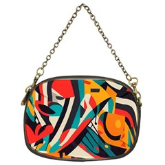 Colorful Abstract Chain Purse (two Sides) by Jack14