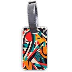 Colorful Abstract Luggage Tag (one Side)