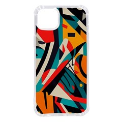 Colorful Abstract Iphone 14 Plus Tpu Uv Print Case by Jack14