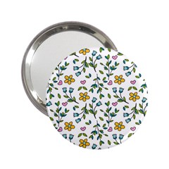 Flower Floral Pattern 2 25  Handbag Mirrors by Bangk1t