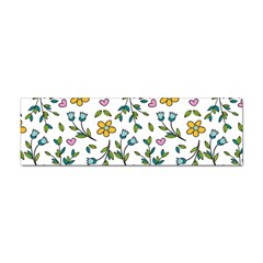 Flower Floral Pattern Sticker (bumper) by Bangk1t