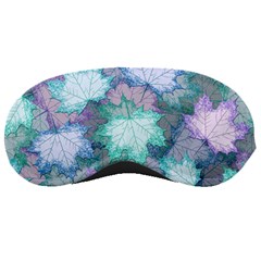 Leaves Glitter Background Winter Sleeping Mask by Bangk1t