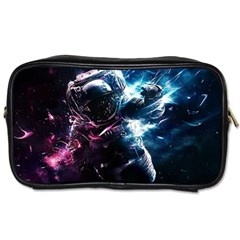 Psychedelic Astronaut Trippy Space Art Toiletries Bag (two Sides) by Bangk1t