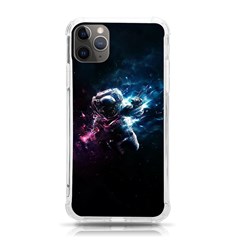 Psychedelic Astronaut Trippy Space Art Iphone 11 Pro Max 6 5 Inch Tpu Uv Print Case by Bangk1t