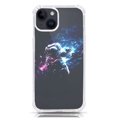 Psychedelic Astronaut Trippy Space Art Iphone 14 Tpu Uv Print Case by Bangk1t