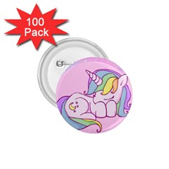 Unicorn Stitch 1 75  Buttons (100 Pack)  by Bangk1t