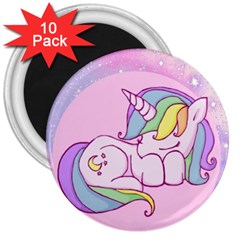 Unicorn Stitch 3  Magnets (10 Pack)  by Bangk1t