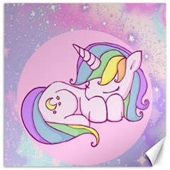 Unicorn Stitch Canvas 16  X 16  by Bangk1t