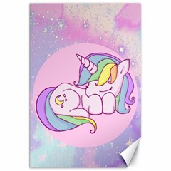 Unicorn Stitch Canvas 20  X 30  by Bangk1t