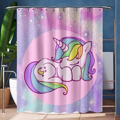 Unicorn Stitch Shower Curtain 60  X 72  (medium)  by Bangk1t