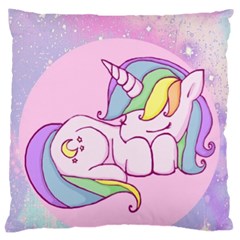 Unicorn Stitch Large Cushion Case (one Side) by Bangk1t