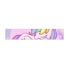 Unicorn Stitch Premium Plush Fleece Scarf (mini) by Bangk1t