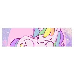 Unicorn Stitch Oblong Satin Scarf (16  X 60 ) by Bangk1t