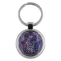 Hamsa Hand Key Chain (round) by Bangk1t