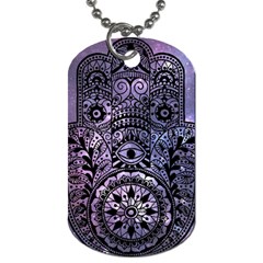 Hamsa Hand Dog Tag (one Side) by Bangk1t