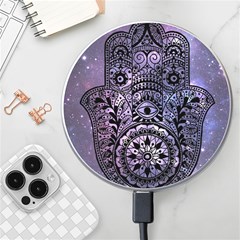 Hamsa Hand Wireless Fast Charger(white) by Bangk1t