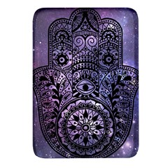 Hamsa Hand Rectangular Glass Fridge Magnet (4 Pack) by Bangk1t