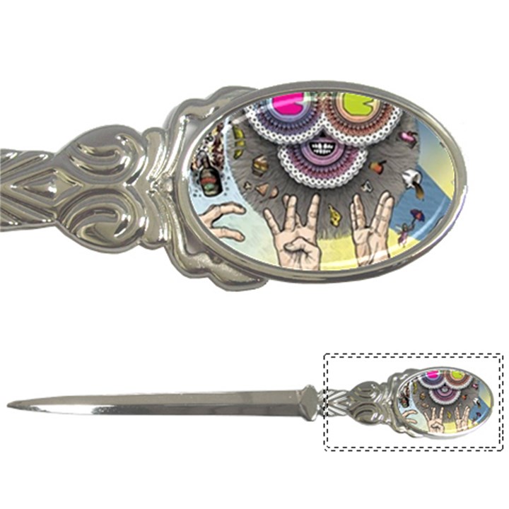 Vintage Trippy Aesthetic Psychedelic 70s Aesthetic Letter Opener