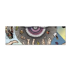 Vintage Trippy Aesthetic Psychedelic 70s Aesthetic Sticker (bumper) by Bangk1t