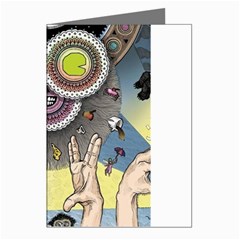 Vintage Trippy Aesthetic Psychedelic 70s Aesthetic Greeting Cards (Pkg of 8)