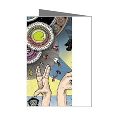 Vintage Trippy Aesthetic Psychedelic 70s Aesthetic Mini Greeting Cards (Pkg of 8)