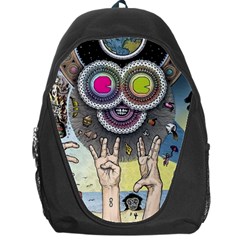 Vintage Trippy Aesthetic Psychedelic 70s Aesthetic Backpack Bag