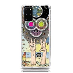 Vintage Trippy Aesthetic Psychedelic 70s Aesthetic Samsung Galaxy S20plus 6 7 Inch Tpu Uv Case by Bangk1t