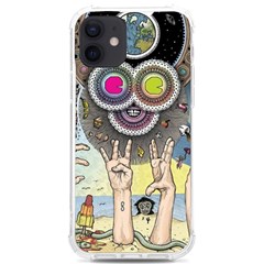 Vintage Trippy Aesthetic Psychedelic 70s Aesthetic iPhone 12/12 Pro TPU UV Print Case