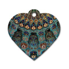 Saint Petersburg  Architecture Dog Tag Heart (two Sides) by Bangk1t