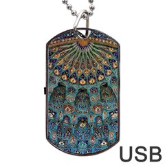 Saint Petersburg  Architecture Dog Tag Usb Flash (two Sides) by Bangk1t