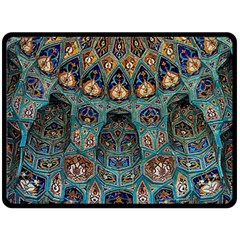 Saint Petersburg  Architecture Two Sides Fleece Blanket (large) by Bangk1t