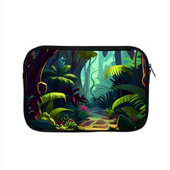 Rainforest Jungle Cartoon Animation Background Apple Macbook Pro 15  Zipper Case by Ndabl3x