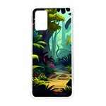 Rainforest Jungle Cartoon Animation Background Samsung Galaxy S20Plus 6.7 Inch TPU UV Case Front