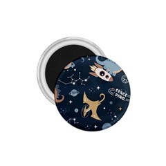 Space Theme Art Pattern Design Wallpaper 1 75  Magnets by Ndabl3x