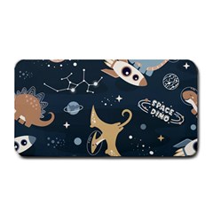 Space Theme Art Pattern Design Wallpaper Medium Bar Mat by Ndabl3x