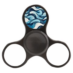 Pattern Ocean Waves Arctic Ocean Blue Nature Sea Finger Spinner by Ndabl3x