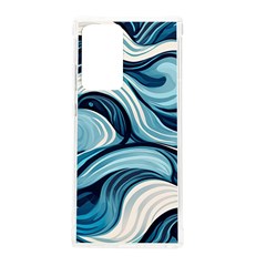 Pattern Ocean Waves Arctic Ocean Blue Nature Sea Samsung Galaxy Note 20 Ultra Tpu Uv Case by Ndabl3x