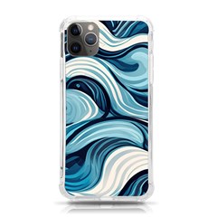 Pattern Ocean Waves Arctic Ocean Blue Nature Sea Iphone 11 Pro Max 6 5 Inch Tpu Uv Print Case by Ndabl3x