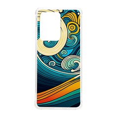 Waves Wave Ocean Sea Abstract Whimsical Abstract Art Samsung Galaxy S20 Ultra 6 9 Inch Tpu Uv Case by Ndabl3x