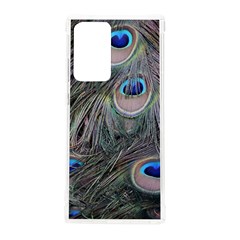 Peacock Feathers Peacock Bird Feathers Samsung Galaxy Note 20 Ultra Tpu Uv Case by Ndabl3x