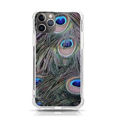 Peacock Feathers Peacock Bird Feathers Iphone 11 Pro 5 8 Inch Tpu Uv Print Case by Ndabl3x